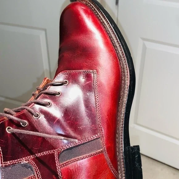 Carlo Morandi Leather Ankle Buckled Boots. - Picture 14 of 14